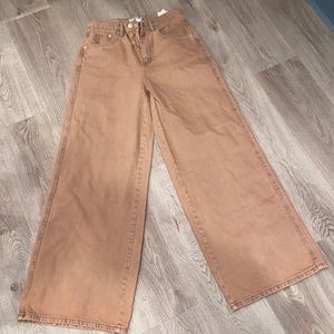 NWOT We The Free Crvy Gia High Rise Wide Leg Pants